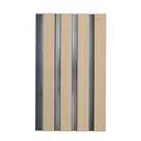 TOP LINE WALL PANEL MAPLE 164x16x2400MM