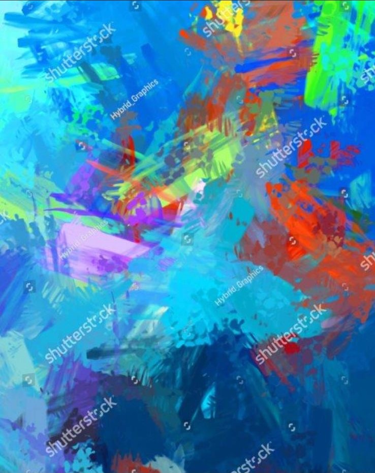 Print On Canvas - Abstract (1200 X 1500)