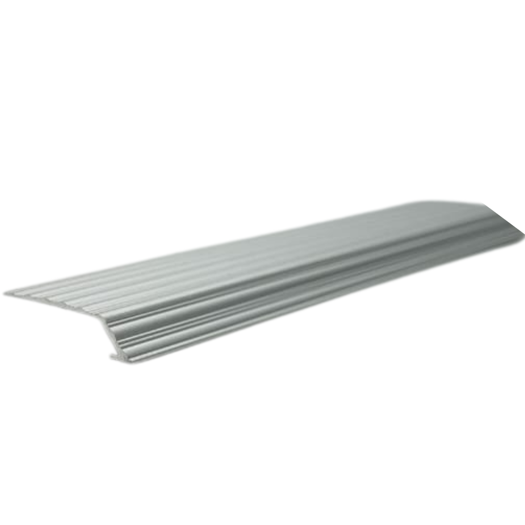 Aluminium Flooring Profile Cover Tread H 6 X W 28 X L 2700mm Silver