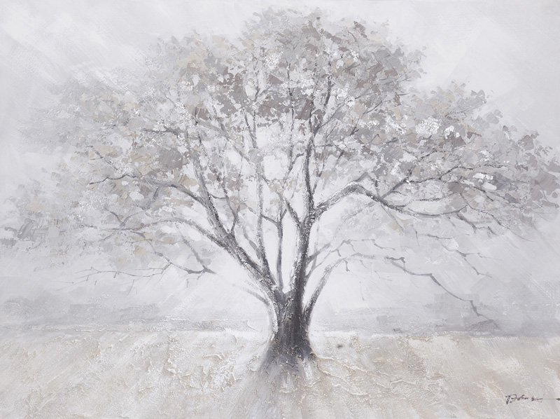 Oil On Canvas Tree 900X1200mm