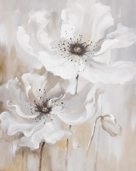 OIL ON CANVAS FLOWERS 800X1000MM