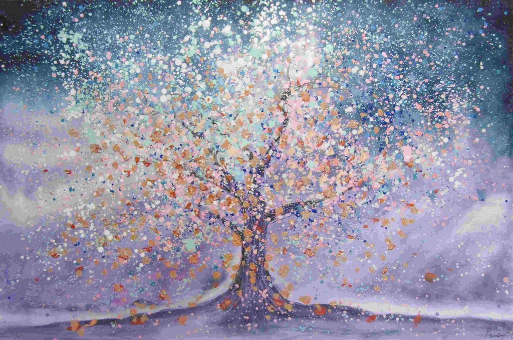 Oil On Canvas Tree 1200X800mm