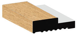 [5025I.27] WALL PANEL STARTER 60X10X2700MM BIRCH (163MM)