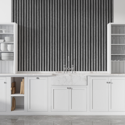 [5014G.27] Wall Panel 163X16X2700mm Grey Kiaat