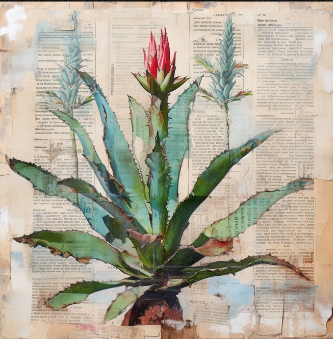 [PXM137 (800x800)  MF] Prints on Canvas - Aloe Flowers (800x800)