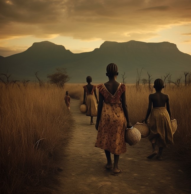 [PXM146] Print On Canvas African Landscape 1200X800mm