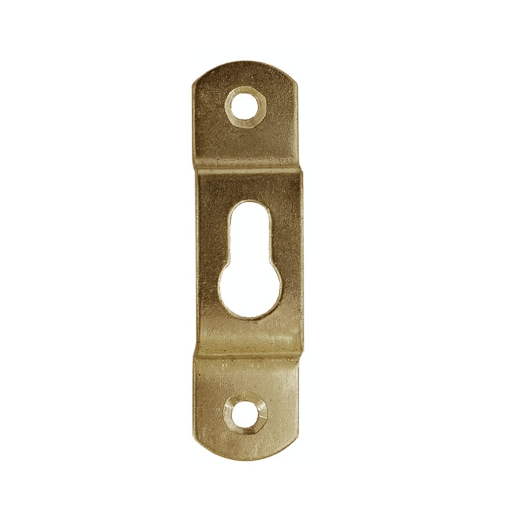 [AC403448] Hanger 2 Hole Key Thin 15X60mm 100 Pack Gold