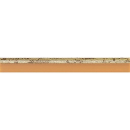 [709E] PS Moulding Slip W 12 X H 6 X L 2900mm Flex German Silver