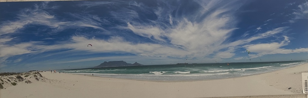 [MF053] Print On Canvas Blouberg Blue Sky 1500X500mm